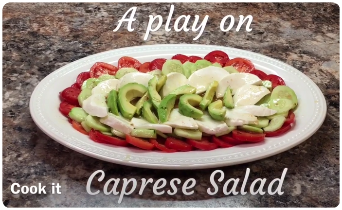 A Play On Caprese Salad Recipe