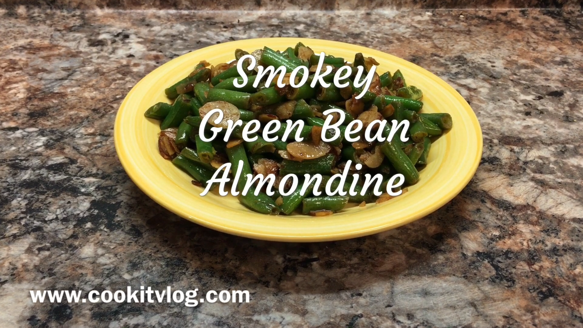 Smokey Green Bean Almondine Recipe