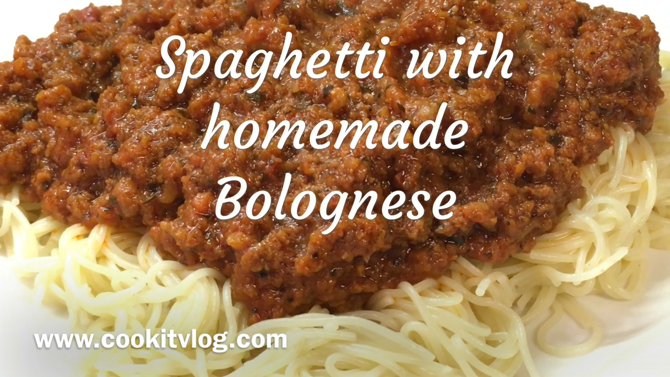 Thick and Rich Bolognese Spaghetti Sauce