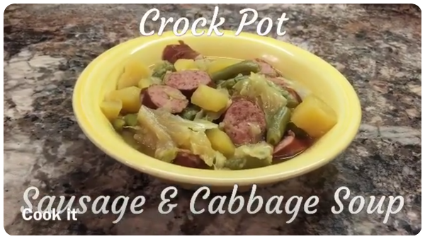 Sausage and Cabbage Soup Recipe